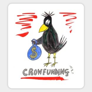 Crow Funding (v3) Sticker